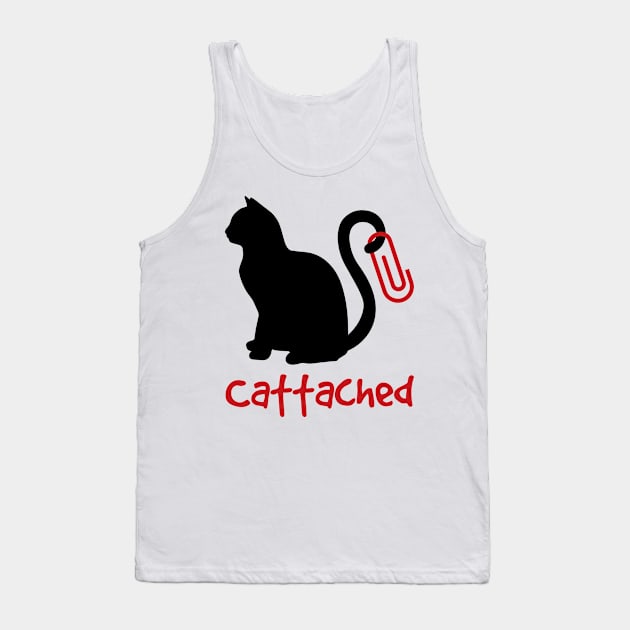 Cats, Cattached T-Shirt, Hoodie Tank Top by SamiSam